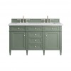 Brittany 60" Double Smokey Celadon ( Vanity Only Pricing)